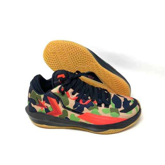 Converse All Star BB Jet Camo Canvas Mesh Black Green Sneakers Mens Size 172665C - Picture 9 of 11